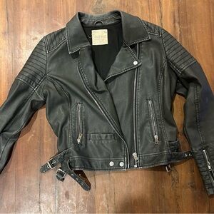 Altar'd State Black Leather Biker Jacket PRICED TO SELL